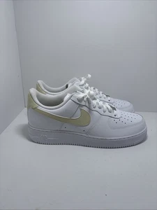 Air Force 1 Mens Size 11 Yellow Swoosh White Yellow New No Box - Picture 1 of 5