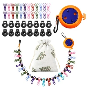 Portable Travel Clothesline Cord Adjustable 26ft Camping Clothes Line Laundry... - Picture 1 of 6