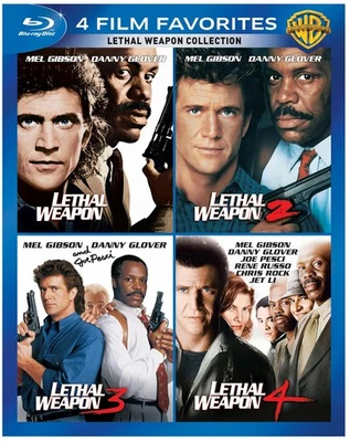 Lethal Weapon Collection Blu-ray Mel Gibson NEW - Image 1 of 4