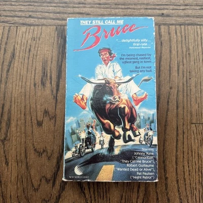 They Still Call Me Bruce VHS Johnny Yune Comedy New World Video 1987 Tested - Image 1 of 4