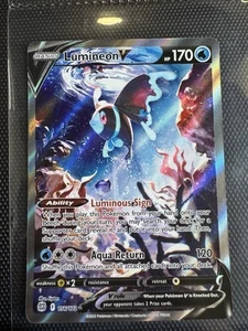 Lumineon V 156/172 SWSH Brilliant Stars Full Alternate Art Rare Holo Pokémon NM - Picture 1 of 3
