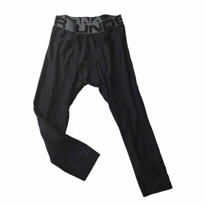 Under Armour Boys Heatgear Under Armour ¾ Leggings Black 1328980 Size L YLG Logo - Picture 1 of 7