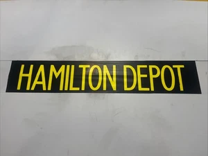 HAMILTON DEPOT - Hamilton Depot 289 Scottish Bus Blind 36” - Picture 1 of 11