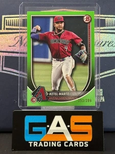 2025 Bowman - Ketel Marte #76 Neon Green /399 - Picture 1 of 2