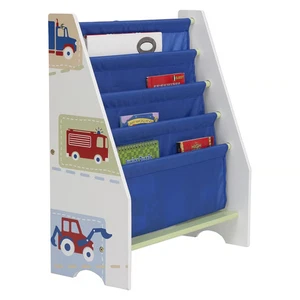 Dinosaur Kid Sling Bookcase Shelf Storage Organiser Children Storage Display Woo - Picture 1 of 15