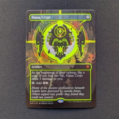 MTG \>> Mana Crypt (Neon Ink Yellow) (NM) <<// Special Guests - 341 Trading - Bild 1 von 4