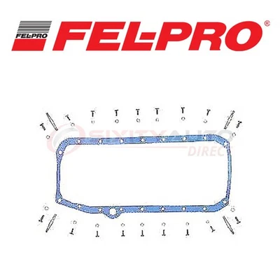 Fel Pro Oil Pan Gasket Set for 1972-1973 Pontiac Catalina 5.7L V8 - Engine rp - Image 1 of 4