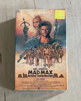 MAD MAX BEYOND THE THUNDERDOME (1985) Sealed Betamax Post Apocalypse Sci Fi - Image 1 of 4