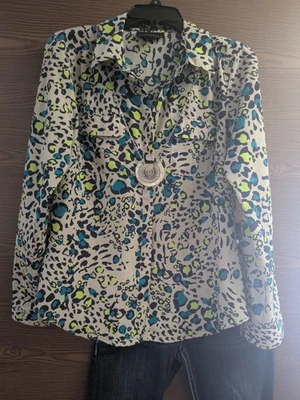 Blusa multicolor para mujer TALLA S ATENCIÓN INVPV165 Foto 1 de 3