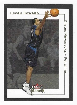 2001-02 Fleer Premium Juwan Howard Dallas Mavericks Basketball Card #110 - Image 1 of 2
