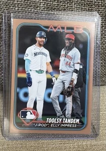 2024 Topps Update Toolsy Tandem Elly De La Cruz, Julio Rodriguez /2024 #US238 - Picture 1 of 2