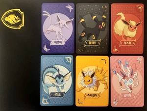 Pokémon 6x Card Eeveelution Lot, Umbreon Vaporeon Jolteon Flareon Espeon Sylveon - Picture 1 of 2