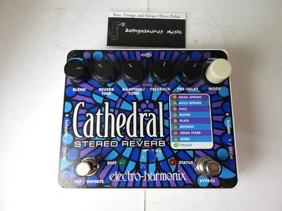 Electro Harmonix Cathedral Stereo Reverb Effects Pedal Free USA S&H - Image 1 of 4