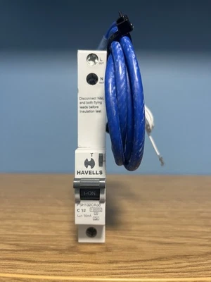 Havells 32amp Rcbo C32 PSH132CR30 10kA 30mA Long Leads!! - Image 1 of 4