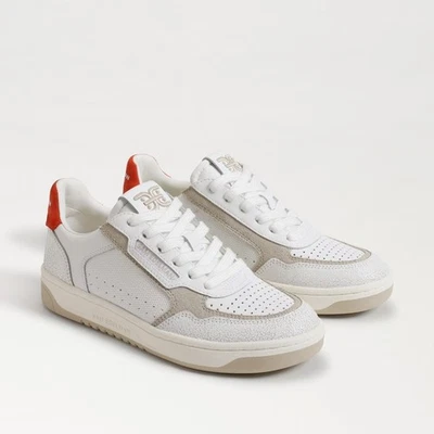 Zapatilla deportiva clásica de patinador Sam Edelman para mujer 8M blanca malla Harper BR29-3 Foto 1 de 4