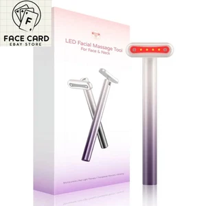 4 in 1 Gesichtsstab EMS Mikrostrom Vibration Warm Rotlicht Face Lifting Maschine - Bild 1 von 12