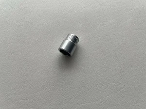 *RARE* Snap-on Tools USA 1/4" Drv 12mm Metric 6pt Shallow Chrome Socket TM-12M - Picture 1 of 6
