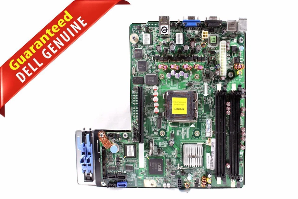 Dell PowerEdge R200 Server Motherboard Intel Chipset LGA775 DDR2 9HY2Y TY019 - Image 1 of 4