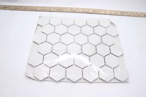 (8-Pk) Eden Dolomite Mesh-Mounted Mosaic Tile Matte Porcelain 2" x 2" 8 sq. ft. - Picture 1 of 3