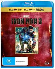 Iron Man 3 | 3D + 2D Blu-ray + Digital Copy (Blu-ray, 2013)