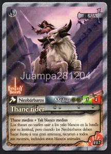 THANE RIDER #287 CROMO FANTASY RIDERS 3 EL RESURGIR DE LOS DRAGONES 2021 PANINI - Picture 1 of 2