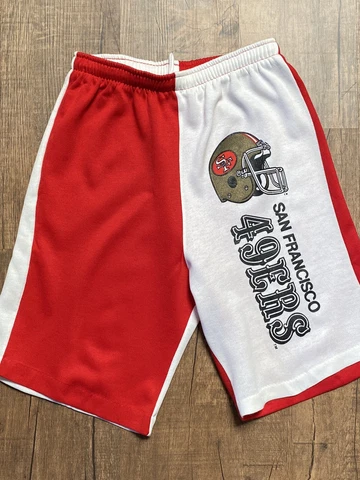 San Francisco 49ers Vintage Shorts Hummer Sportswear NFL NWOT New Cover