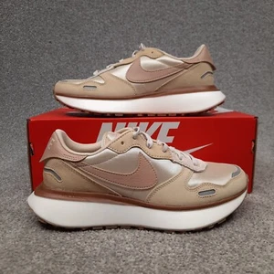 Nike Phoenix Waffle Sanddrift Women Sneaker Shoe Size 9.5 Gym Running FD2196 102 - Picture 1 of 11