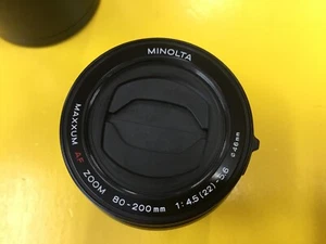 Vintage camera Minolta AF Zoom lens 80-200mm 1:4.5-5.6 Sony Minolta AF mount - Picture 1 of 7