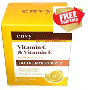 ENVY Vitamin C & Vitamin E ~ Glow - Boosting Facial Moisturizer 1.69 fl oz - Picture 1 of 6