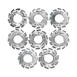 INVOLUTE DP GEAR CUTTER GEARCUTTERS ALL VARIATIONS SIZES TO CUT ALL TEETH - Picture 1 of 20