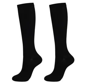 Knee High Compression Socks Pain Relief Calf Leg Foot Support Stocking Unisex - Picture 1 of 19