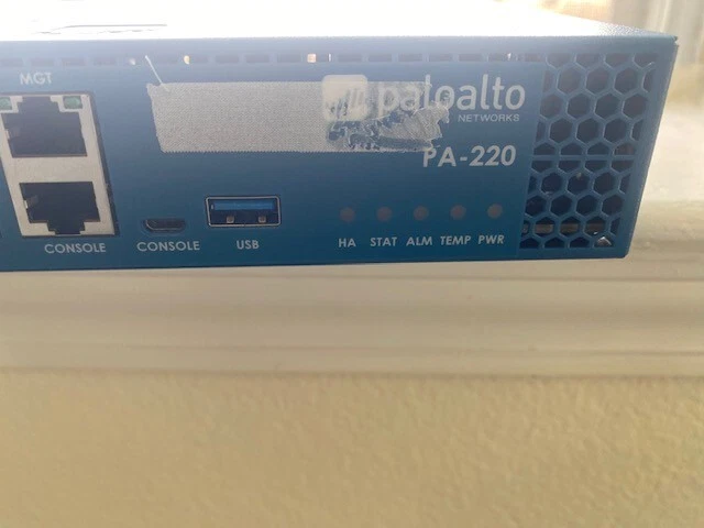 Palo Alto PA-220 Next Generation Firewall Appliance - Image 1 of 1