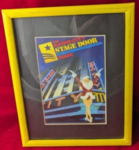 Collectible Stage/Theater Framed Playbill Radio City Stage Door Tour - Picture 1 of 3