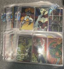 Wildcats 1994 Chromium Foil Trading Cards Complete Set #1-96 Plus Specials