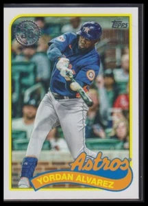 2024 Topps #89B-36 Yordan Alvarez 1989 Topps Baseball 35th Anniversary - Foto 1 di 2