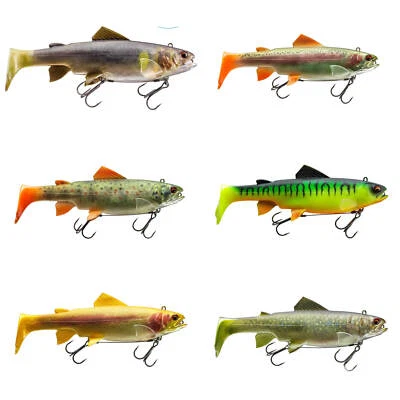 Daiwa Prorex Live Trout Swimbait DF 18cm Gummifisch montiert Hecht Raubfisch - Bild 1 von 2
