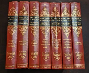 Harvard Classics Das fünf Fuß lange Bücherregal 1965 Wählen Sie Ihre Titel - Bild 1 von 18