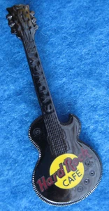 SYDNEY AUSTRALIA GUN METAL GIBSON LES PAUL GUITAR SERIES Hard Rock Cafe PIN LE - Picture 1 of 1