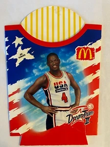 Used McDonalds French Fry Carton 1994 Joe Dumars USA Basketball Dream Team II - Picture 1 of 2