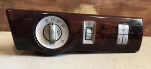 2003-2006 Lincoln Navigator Headlight Dimmer and Pedal Switch W/ Woodgrain Bezel - Picture 1 of 3
