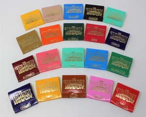 Incense Match Books: Assorted Scented Matches: Box Lot of 20 (600 Strikes!) - Picture 1 of 5