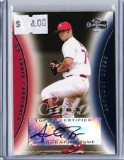 2006 Topps Co-signers Solo Sigs Anthony Reyes Auto St. Louis Cardinals #664