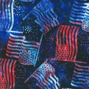 RK ~ 100% Cotton Batik ~ Liberty ~ SRK-21905-248 Marine ~ per 1/2 yd - Picture 1 of 1
