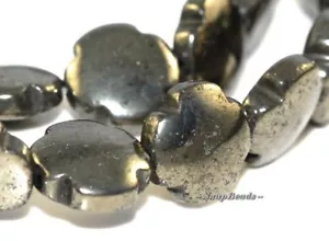 PALAZZO PIRITA PIEDRA PRECIOSA MARGARITA FLORA FLOR 16X16MM CUENTAS SUELTAS 7 pulgadas - Imagen 1 de 1