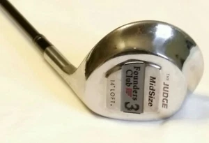 FOUNDERS CLUB "The Judge" - 3 WOOD -  Midsized - 14° Loft - GRAPHITE Shaft - RH - Picture 1 of 8
