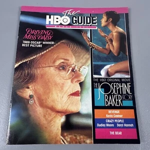 ORIGINAL Vintage Mar 1991 HBO Guide Magazine Driving Miss Daisy Joe vs Volcano - Picture 1 of 4