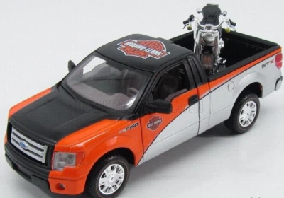 maisto ford f 150 piu harley 1/24 32187o - Immagine 1 di 2