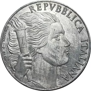 1946 Italy 5 Lire Copy Coin GRAPE Cluster Freedom Bulge 26.34mm 3g - Picture 1 of 6
