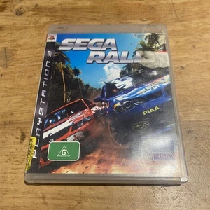 SEGA Rally PS3 PlayStation 3 Complete With Manual Untested - Picture 1 of 8