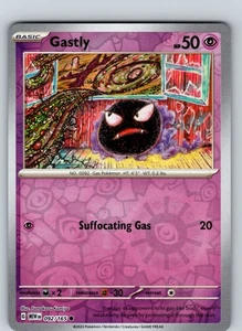 Gastly 92/165 2023 SV 151 Reverse Holo Common - Picture 1 of 3